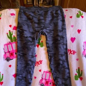 Camo Fleece line leggings